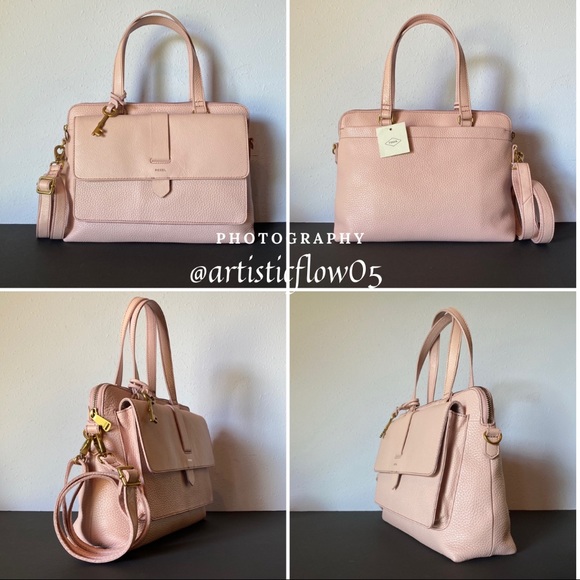 NEW! Fossil Unique Satchel/Crossbody, Tote, Wallet - Picture 10 of 12